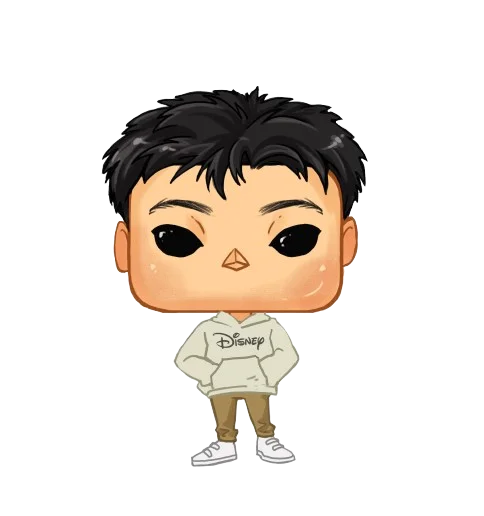 hijo de malta que sale en algunos episodios de cosmolandia, funko pod