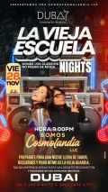 flyer de evento la vieja escuela